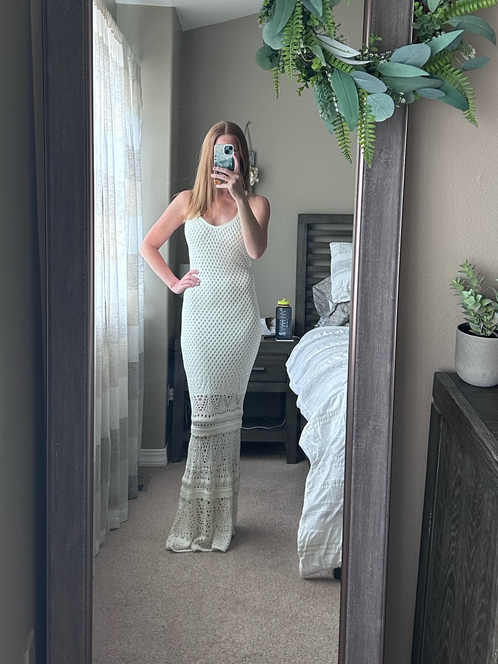 Crochet Maxi Dress by Venus